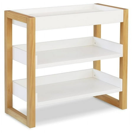 UPC: 0048517858295 | Namesake Nantucket Modern Wood Changing Table in Warm White and Honey