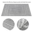 thumbnail image 2 of Fyydes Jigsaw Puzzles Mat Playmat Roll Up Jigsaw Storage Felt Mat Puzzles Blanket Gray,Puzzle Mat, 2 of 11