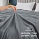 thumbnail image 2 of Manta Utopia Bedding Queen, 229 x 229 cm, punto suave, gris, 2 of 9