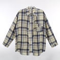 thumbnail image 2 of SHIXIAOO Chemise Rétro à Col Manches Longues avec Poche pour Femmes pour Printemps et Automne T-Shirts Graphiques Longs pour Femmes Chemises Boutonnées pour Femmes Chemises Boutonnées Amples pour Femmes T-Shirts de Baseball, 2 of 9