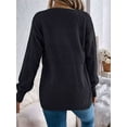 thumbnail image 6 of Womens Summer Crochet Cardigan Long Sleeve Light-Weight Casual Knit Sweaters, 6 of 8