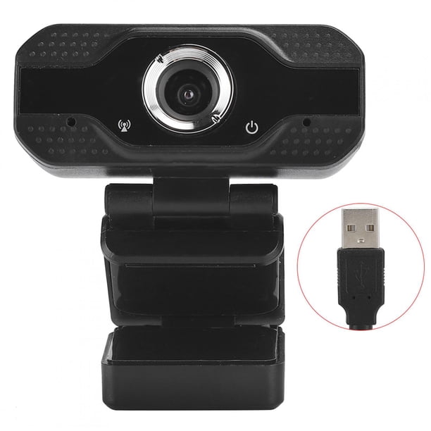 Cámara de computadora de escritorio 1080P, cámara web USB de clase en línea con micrófono