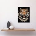 thumbnail image 2 of Growling Tiger Old School USA Tattoo Ink Body Art Rockabilly Americana 50s Unframed Wall Art Print Poster Home Decor Premium, 2 of 3