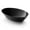 Black, variant on Smarty 2 qt. Black Oval Plastic Serving Bowls 24ct