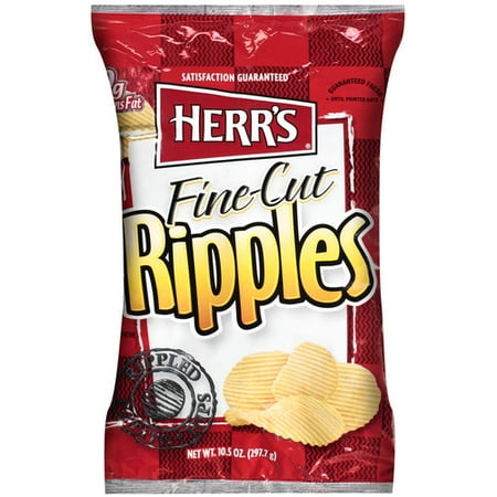 Herr Foods Herrs Fine-Cut Potato Chips, 11 oz