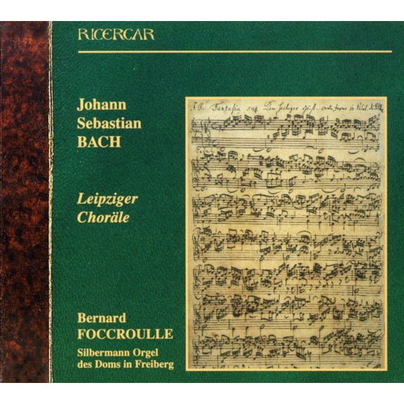Bernard Foccroulle - Leipziger Chorales BMV 651-668 - Music & Performance - CD