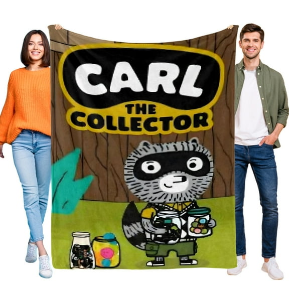 Carl the CollectorFlannel Throw Blanket Warm 3D Printed Flannel Throw/Blanket Ultra-Soft Lightweight Warm Flannel All Season Light Weight Living Room/Bedroom Warm Blanket 40"X60"(100cm*150cm)