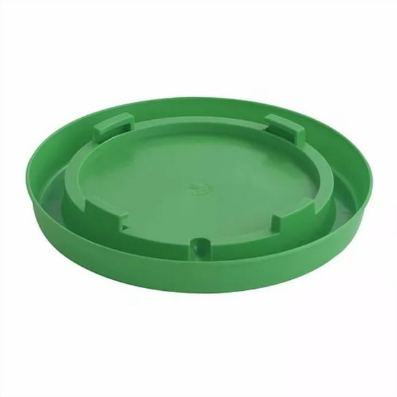 Plastic Nesting Poultry Waterer Base Green 1 Count