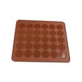 thumbnail image 4 of unbranded Para Macarons De Silicona Resistente Para Microondas Y Congelador Color Café, 4 of 4