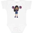 thumbnail image 3 of Inktastic African American Girl, Cheerleaders, Cheerleading Girls Baby Bodysuit, 3 of 5