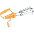 thumbnail image 3 of Professional Rotary Manual Egg Whisk Kitchen Utensils(orange), 3 of 5
