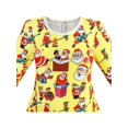 thumbnail image 4 of Girls Dress Yellow Christmas Santa In Chimney Seesaw 3, 4 of 7