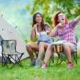 thumbnail image 6 of YAZAOO Camping Chairs Modern Decorative Flowers and Cherries Pattern Folding chair, 6 of 8