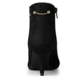 thumbnail image 4 of Unique Bargains Women's Pointy Toe Zipper Stiletto Heeled Ankle Booties, 4 of 7