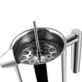 thumbnail image 3 of ACDANC Large French Press Coffee Maker - Double Wall 304 Stainless Steel - 4 Level Filtration System, 3 of 7