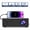 Black, variant on Portable Mini Home Theater Movie Projector, Native 1280x720P Resolution, Wireless Mobile Screen Mirroring for Office Outdoor Camping Home Cinema