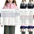 thumbnail image 3 of ATOGUTA Girls Puffer Jacket Quilted Puffer Jacket Warm Hooded Parka Snow Coats Size 1T-12 White, 3 of 6