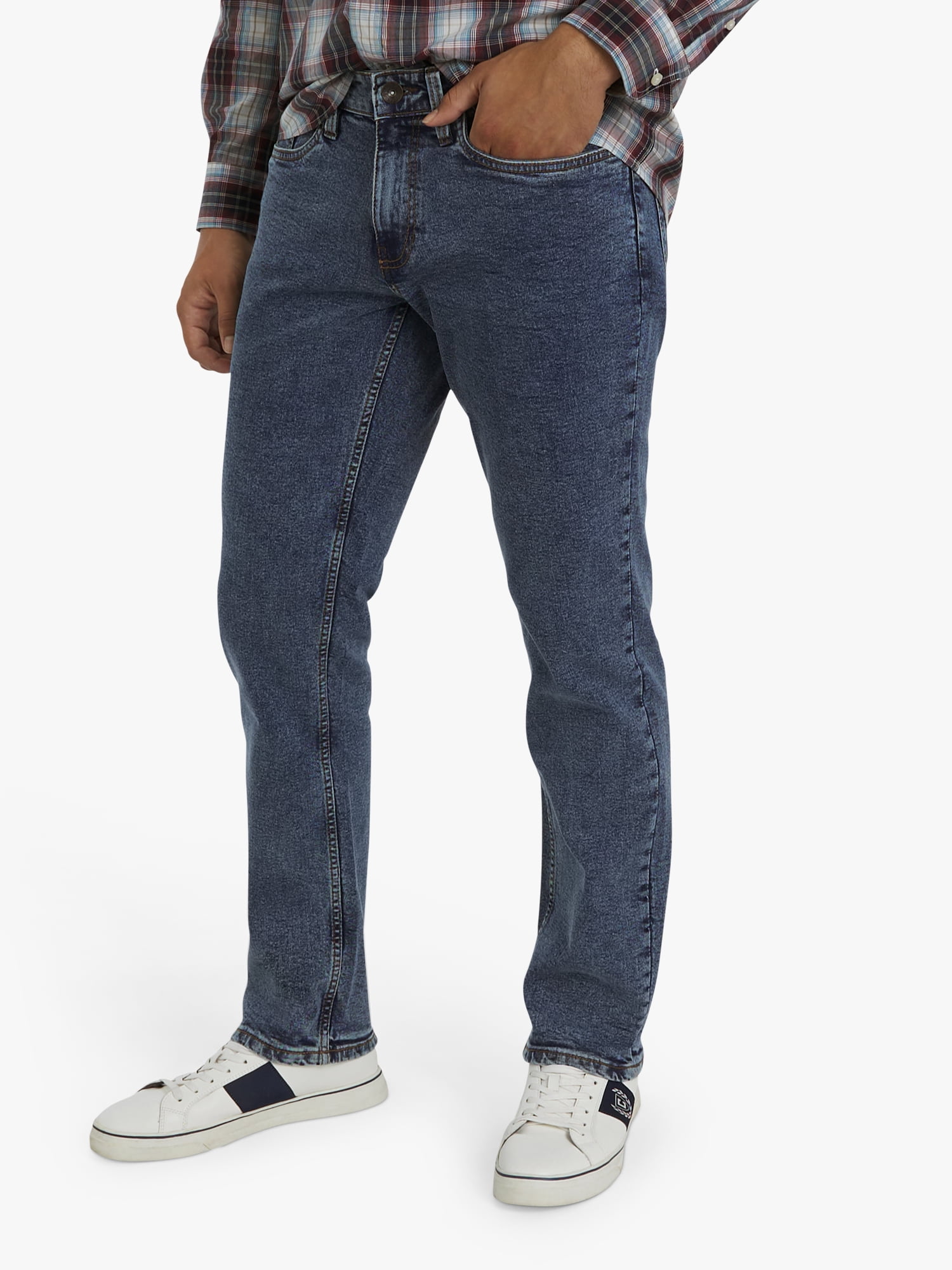 Chaps Men's & Big Men's Stretch Regular-Fit Denim Jeans, Sizes 30-42