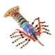 thumbnail image 1 of Peluche de langosta de 23.6 cm, suave y tierno, ideal como regalo de la vida marina. Peluche realista de langosta, ideal para decorar el dormitorio y la sala de estar., 1 of 7