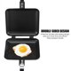 thumbnail image 4 of Sartén para sándwich de doble cara antiadherente plegable para freír pan, tostadas, desayuno, máquina para hacer panqueques, 4 of 4