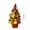 A, variant on KOYPTL Tabletop Christmas Tree Set Artificial-20 in Encrypted Decorated with Warm Light Christmas Ball Star topper with Waterproff Base for Bedroom Living-room Window Display Christmas Decoration