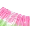 thumbnail image 5 of Beezizac Pajamas for Girls Trendy Multi Colors Tie Dye Tween Clothes Soft Short Sleeves & Pants 2-PC PJ Set Kid Size 16, 5 of 7