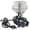 KZ-2 way P32 202 NC, variant on kezhai Dream 1 1/4" Normally Closed 110VAC-230VAC Motorized Ball Valve, PVC Electric Ball Valve ,With U.S. Plug