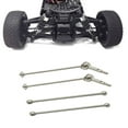 thumbnail image 2 of Kit de eje de transmisión delantero y trasero de metal Dogbone 1/14 para actualizaciones de coche RC WLtoys 144001 Eje de transmisión delantero 2 piezas Hueso de perro trasero 2 piezas, 2 of 7