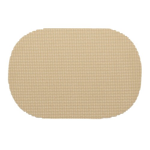 Kraftware Corp. 34136 Napperon Ovale en Résille Beige Dz.