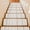 Gold, variant on Grey Leaf Striped Stair Treads Non Slip for Steps Summer Botanical Vertical Natural Stripes 7 Pcs Reusable Adhesive Stair Runner Mats for Dogs Elders Carpet Treads Rugs for Staircase 8x30 In