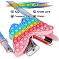 thumbnail image 5 of Bolso de hombro HUOGUO Butterfly Pop Purse para niñas, 5 of 5