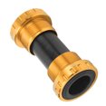 thumbnail image 3 of Bikes Bottom Bracket, Aluminum Alloy Frame BB91 Bike Bottom Bracket Accuracy Machined Thread With 3 Adjustment Washers For Riding Gold, 3 of 8