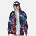 thumbnail image 2 of Vsdgher Sweat à Capuche Flottant pour Hommes et Femmes, Protection Solaire à Manches Longues pour la Pêche et la Course - 3TG, 2 of 7