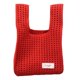 thumbnail image 1 of Bolso de hombro de punto para muñeca, versátil, para guardar cosas, bolso de mano tejido Rojo, 1 of 9