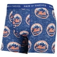 thumbnail image 2 of Men's Pair of Thieves Black/Royal New York Mets Super Fit 2-Pack Boxer Briefs Set, 2 of 5