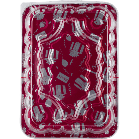 Handi-Foil Aluminum Cake Pans with Lids, 13 x 9 Inch, 2 Count