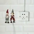 thumbnail image 2 of Portable Resin Adhesive Creative Cute Cartoon Power Cord Plug Storage Hook Rack Hanger Holder, 2 of 2