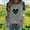 Gray, variant on Plcasen Women’s Crew Neck Long Sleeve Shirt Casual Pullover St Patricks Day Loose Comfy Sweatshirts