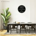thumbnail image 3 of Hope Stronger Than Fear - Inspiring Solid Steel Home Decor Decorative Accent Metal Art Wall Sign, 3 of 6