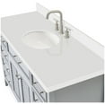 thumbnail image 7 of Ariel D055swqovo Kensington 55" Free Standing Single Oval Basin Vanity Set - White, 7 of 7