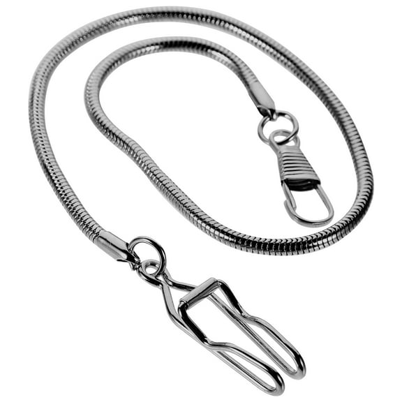 Pocket Watch Chain Watches Silver Mens Necklace Vintage The Jeans Alloy