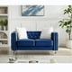 thumbnail image 2 of 2+3 Seat Sofa Set, Velvet Crystal Buckle Upholstery Sofa, Crystal Feet, Removable Cushion, Four Plush Pillow My Lux Decor Round, 2 of 7