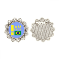 thumbnail image 1 of Soy de Brasil Broche de plata Unbranded M, 1 of 3