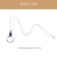 thumbnail image 4 of Collar con lupa, colgante con lente de aumento, joyería, regalo para amantes de los libros., 4 of 5