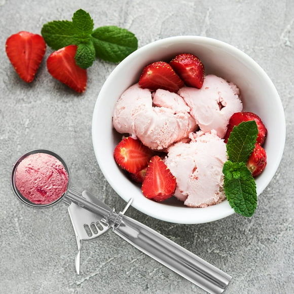 FUTUREORYY Cookie Scoops Ice Cream Scoop Silver Creating Balls 1Pcs