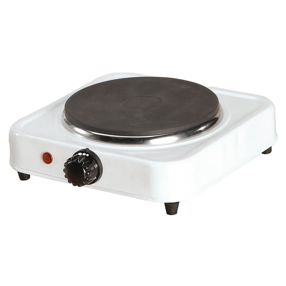 White Solid Single Top Hot Plate by Home Style Kitchen