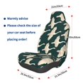 thumbnail image 2 of Lsque Flying Swans Pattern Car Seat Covers for Front Seats , Waterproof Seat Covers for Cars, Sporty Front Seat Covers,Car Seat Cover Protector Front Seats, 2 of 5