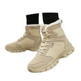 thumbnail image 3 of Women's Boots Mid Calf Insulated Thermal Footwear for Outdoor Hiking Warm -Lined Boots for Ladies, 3 of 9