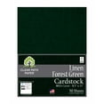 thumbnail image 1 of Linen Forest Green Cardstock - 8.5 x 11 inch - 80Lb Cover - 50 Sheets - Clear Path Paper, 1 of 9