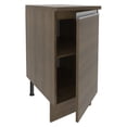 thumbnail image 4 of Mueble de Cocina MADESA Glamy 35 cm 1 Puerta Marrón, 4 of 5